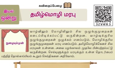 8th தமிழ் இயல் 1.2 தமிழ்மொழி-மரபு
