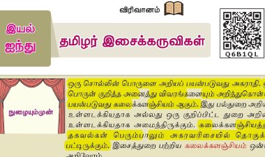 8th தமிழ் இயல் 5.4 தமிழர்-இசைக்கருவிகள்