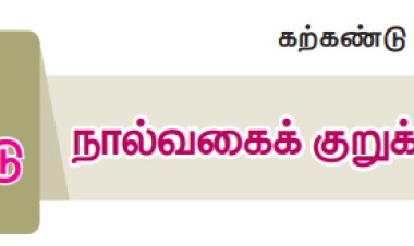 7th தமிழ் இயல் 2.4 நால்வகைக்-குறுக்கங்கள்