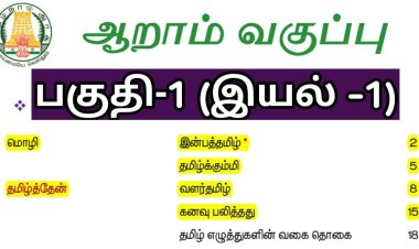 6th தமிழ்-இயல் 1 - தமிழ்த்தேன்